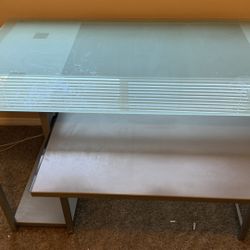 Glass Desk