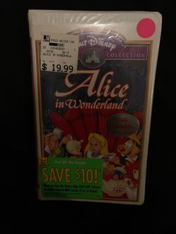 🐇💜 ALICE IN WONDERLAND — DISNEY MASTERPIECE COLLECTION  VHS