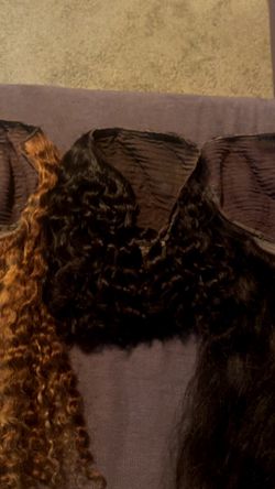 3 human hair wigs (need frontal unit)