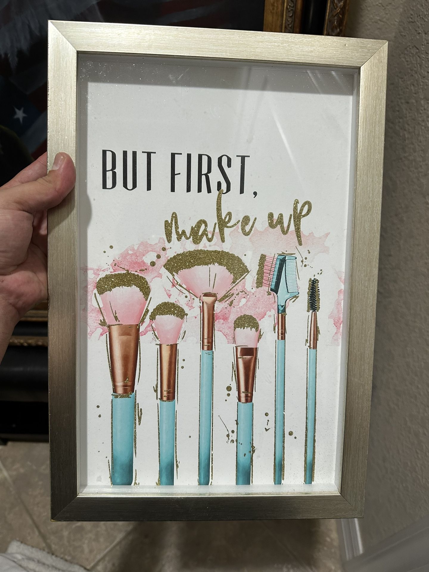 Cute Makeup Picture For Room Or Bathroom 
