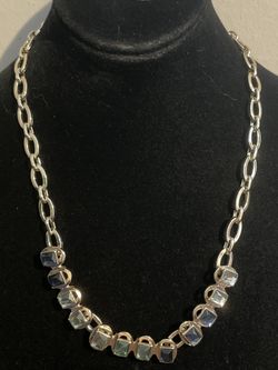 Banana Republic Necklece Gold Tone with Stones 