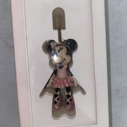 Disney Baublebar Minnie Mouse Ballet Bag Charm Ballerina Pink Dance Tutu