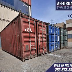 20ft Used Standard 'Cargo Worthy' Shipping Container | Conex | Storage