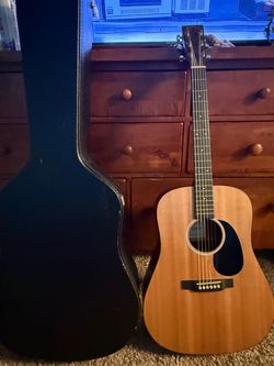 Martin X Series Dreadnought Acoustic-Electric Guitar + Hard Case & Extra Strings