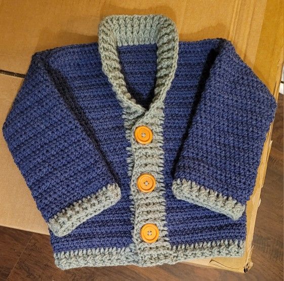 Children's Handmade Crochet Sweaters 