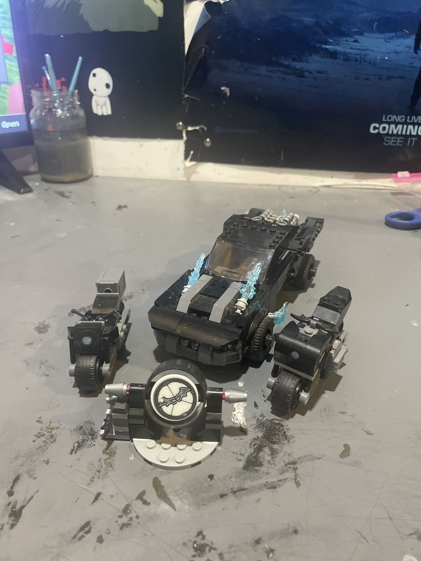 Lego Batman Batmobile And Bikes