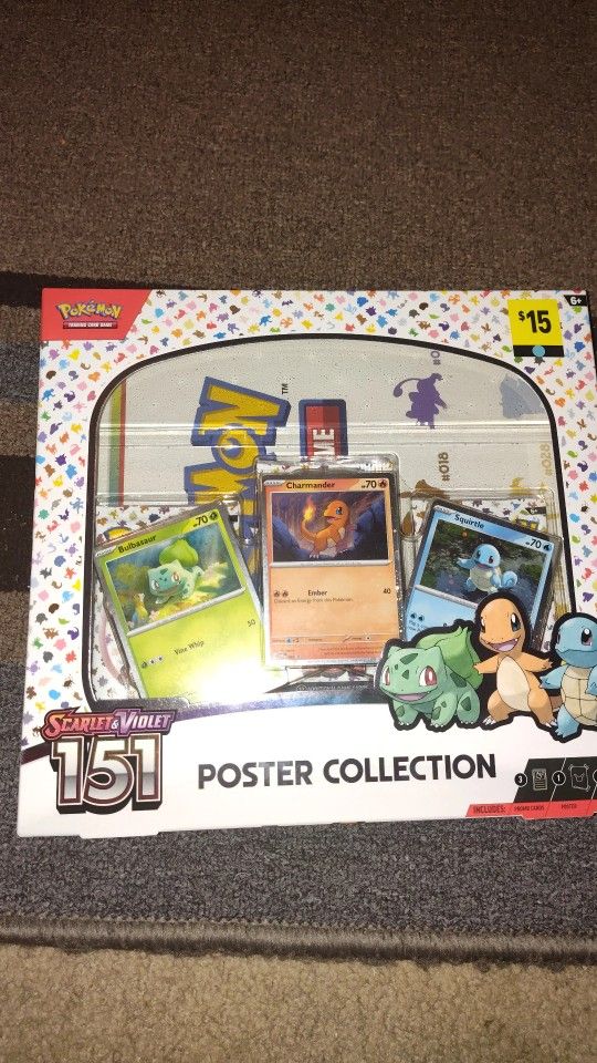 Pokemon Poster Collection 151 Check Desc