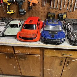 RC Car Bodies (DM For Prices)
