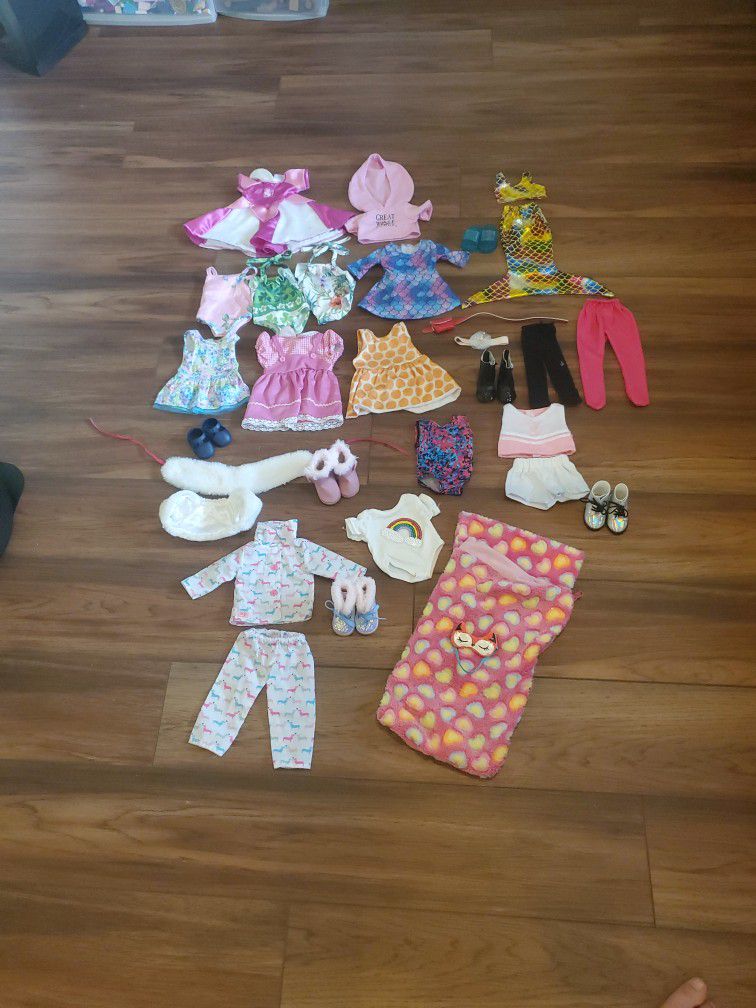 American Girl Doll Clothes, Shoes, And Accessories.
