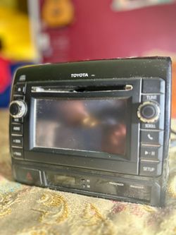 2013 Tacoma Headunit Radio