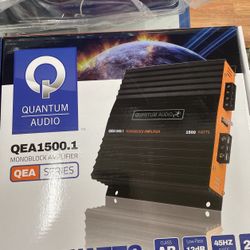 Quantum Audio Amplifiers 500.4/1500.1D