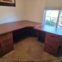 Stunning cherry wood desk