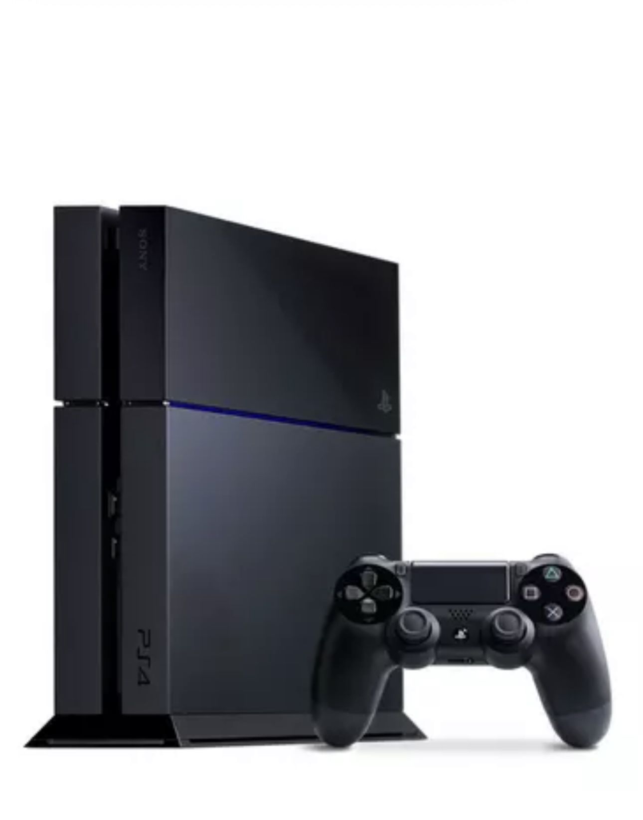 PS4 With 2 WirelessControllers And HDMI Cable And Power Cable