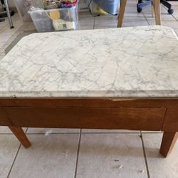 Homemade Marble  Side table