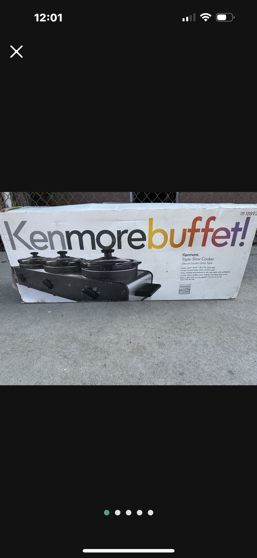 Kenmore Buffet new