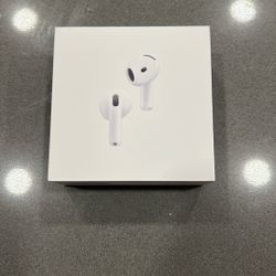 Unopened Airpods 4 With Active Noise Cancellation