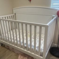 White Delta Baby Crib 