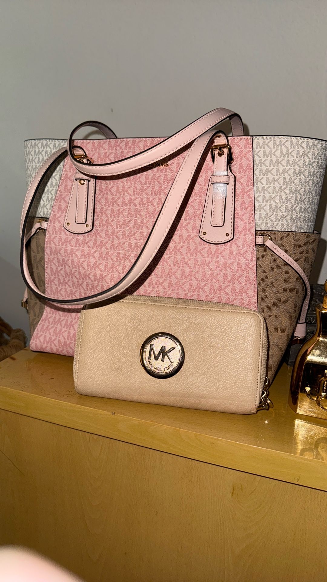 Michael Kors Bag And Wallet