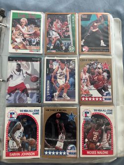 NFL- MLB-NBA Basketball Cards Collection– Jordan, Bird, Magic
