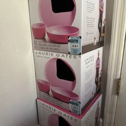 Pink 12-piece Dinnerware Sets (qty 3)