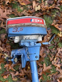 Eska 3.5 hp motor.