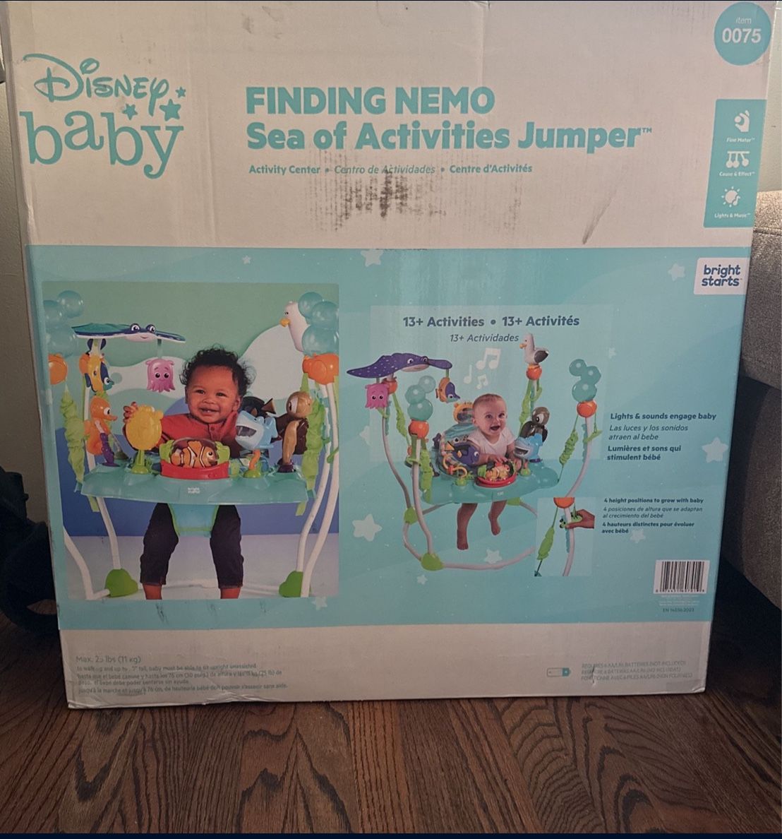 Disney Baby Finding Nemo Sea of Activities Jumper