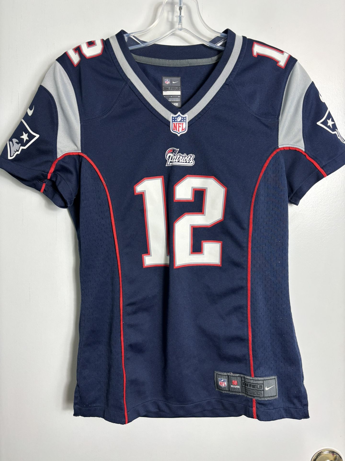 New England Patriots Tom Brady Jersey Women S Blue On Field Nike NFL Football