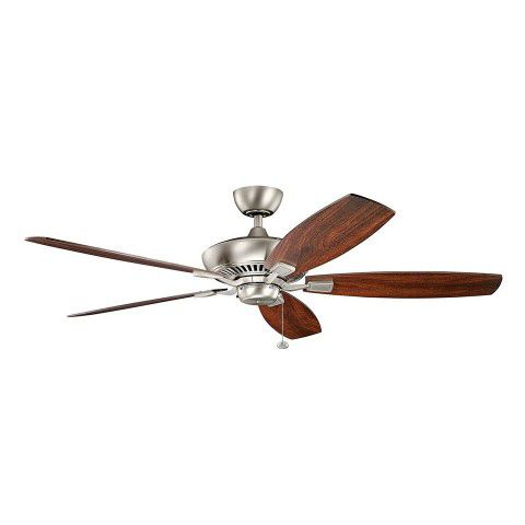 Canfield XL 60 in. Indoor Brushed Nickel Downrod Mount Ceiling Fan
