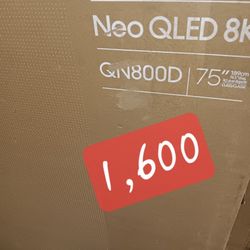 SAMSUNG 75"INCH NEO QLED 8K Q800D 