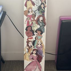 Disney Princess Bedroom Artwork 
