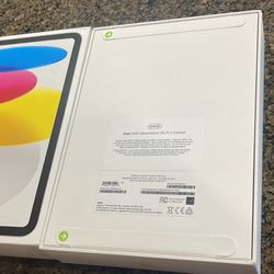 Brand New iPad Generation 10 Th Cellular Factory Unlocked 