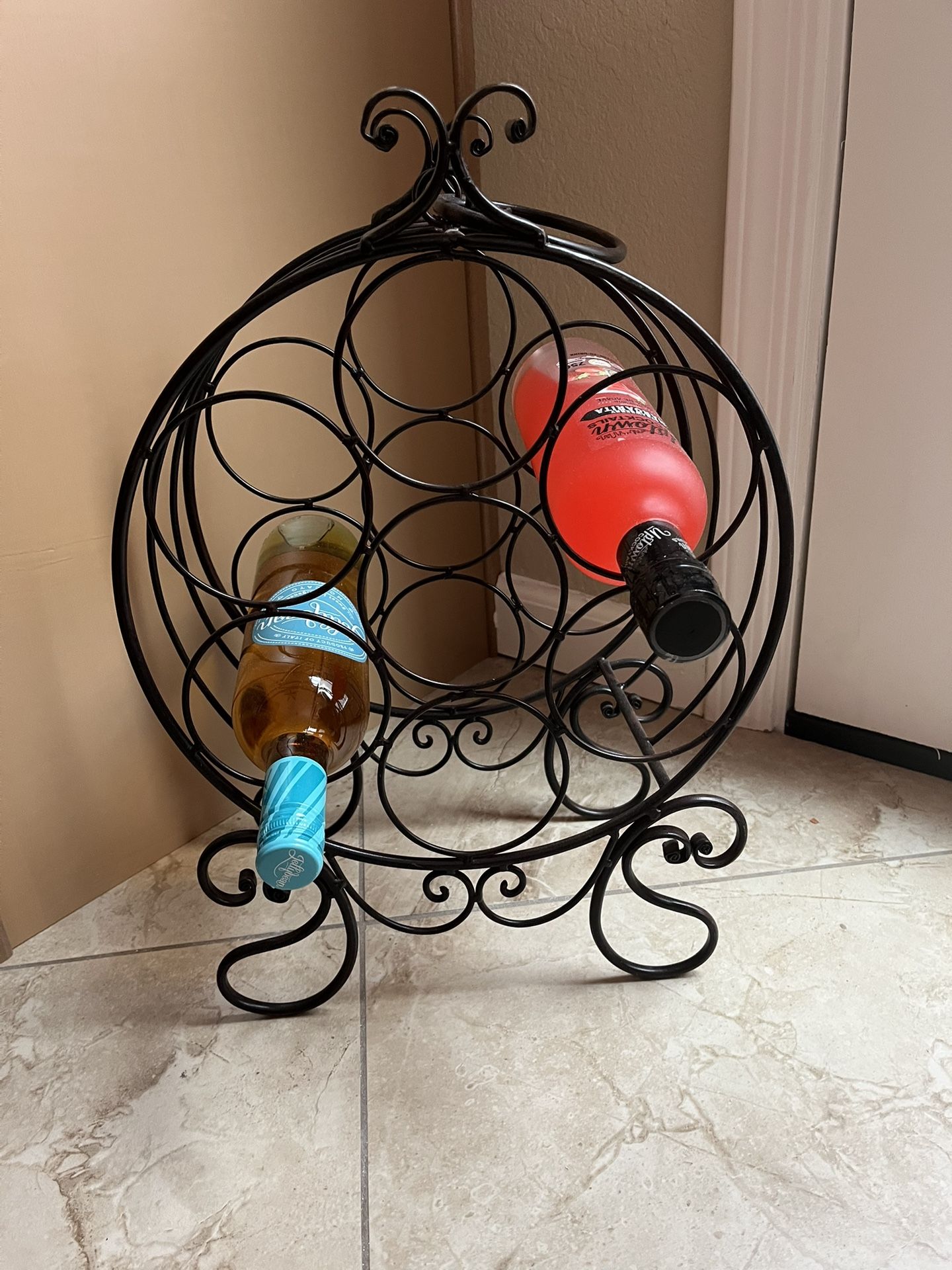 Metal Wine Rack