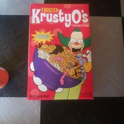 The Simpsons Frosted Krustyo's and Duff Beer Coin Can