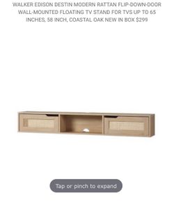 Wall-Mounted Floating TV Stand