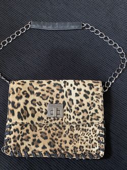 BCBGeneration Leopard purse/clutch