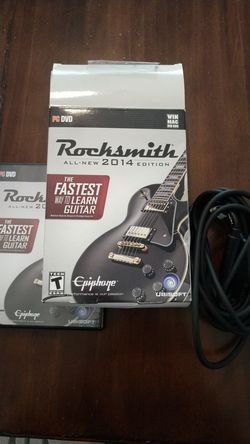 linnen piramide met de klok mee Rocksmith 2014 PC edition with real tone cable included works perfectly for  Sale in Boca Raton, FL - OfferUp