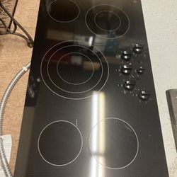 GE 36” Electric Cooktop - Paid $1200