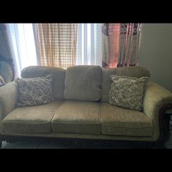 Couch, loveseat, and chair