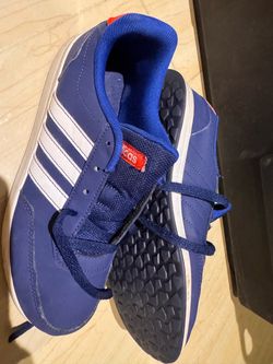 Blue adidas sneakers size 6