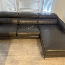 Real Leather Couch