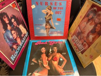 Collection of rare out of print A D u LT laserdiscs