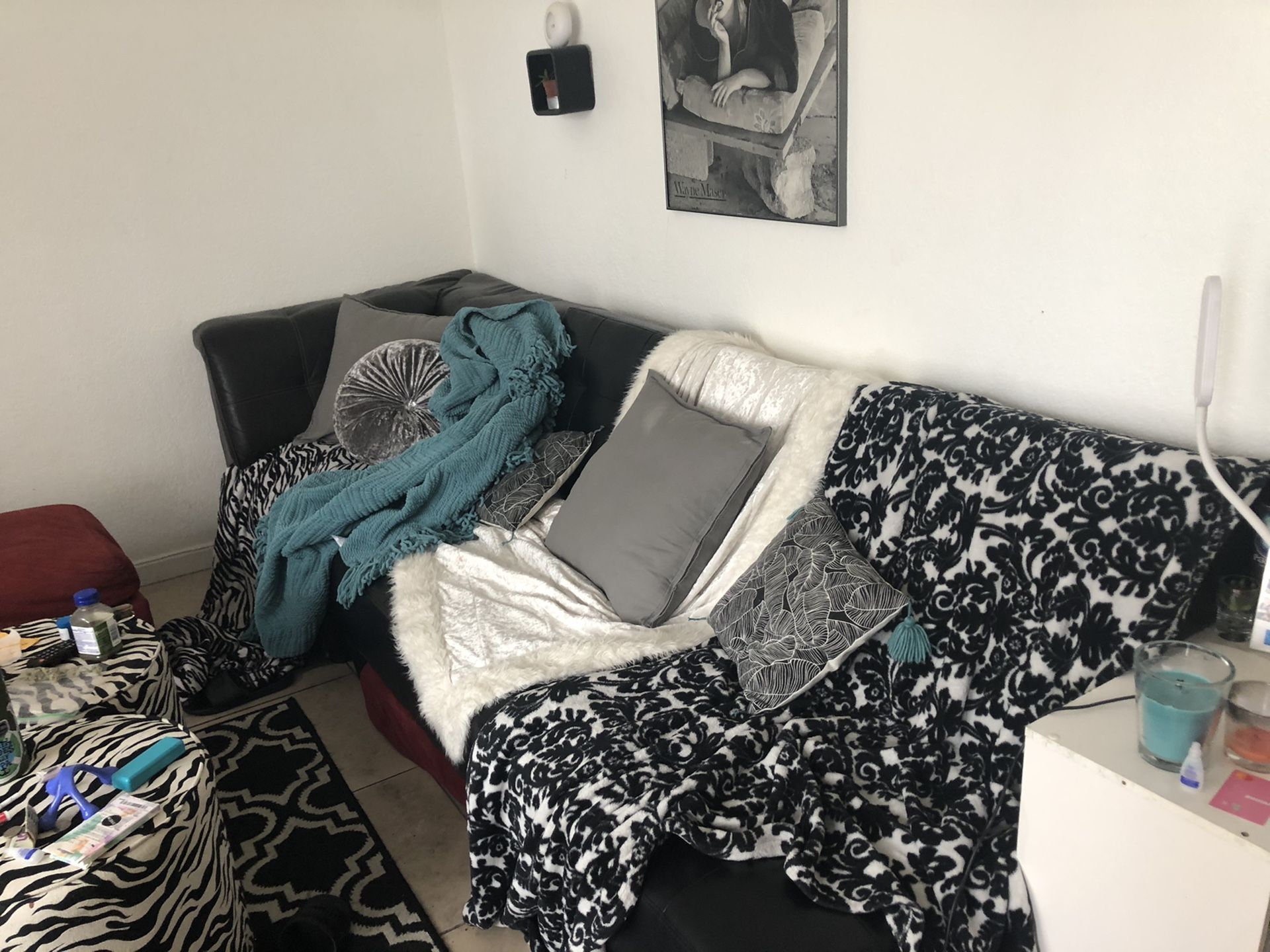 Free sectional & futon