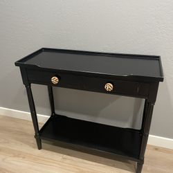 Black Entry Way Table 