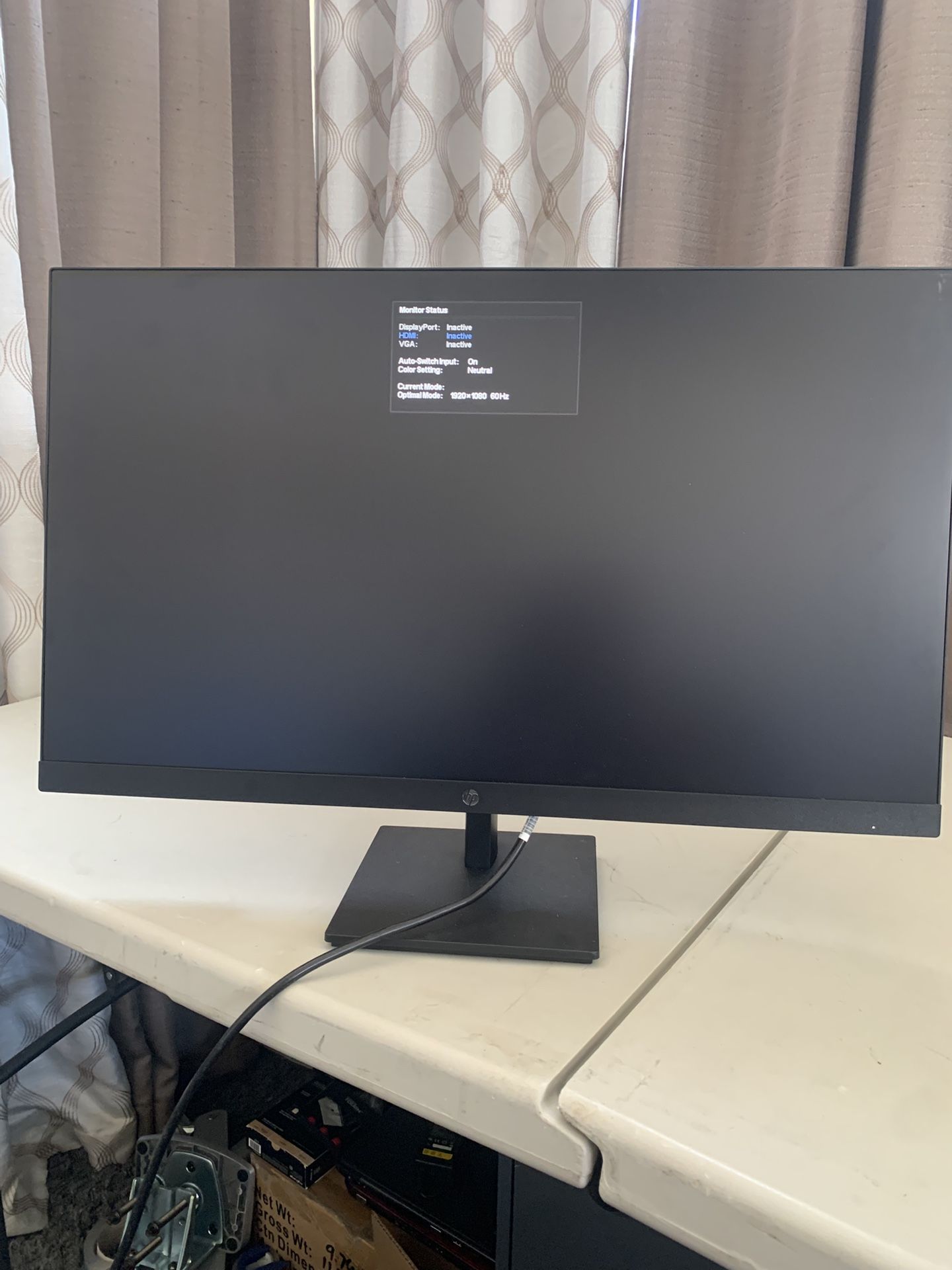 HP V27i G5 FHD Monitor, AMD FreeSync Technology, HDCP Support for HDMI (V27i G5, Black)