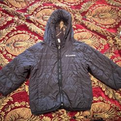 Columbia fleece reversible jacket