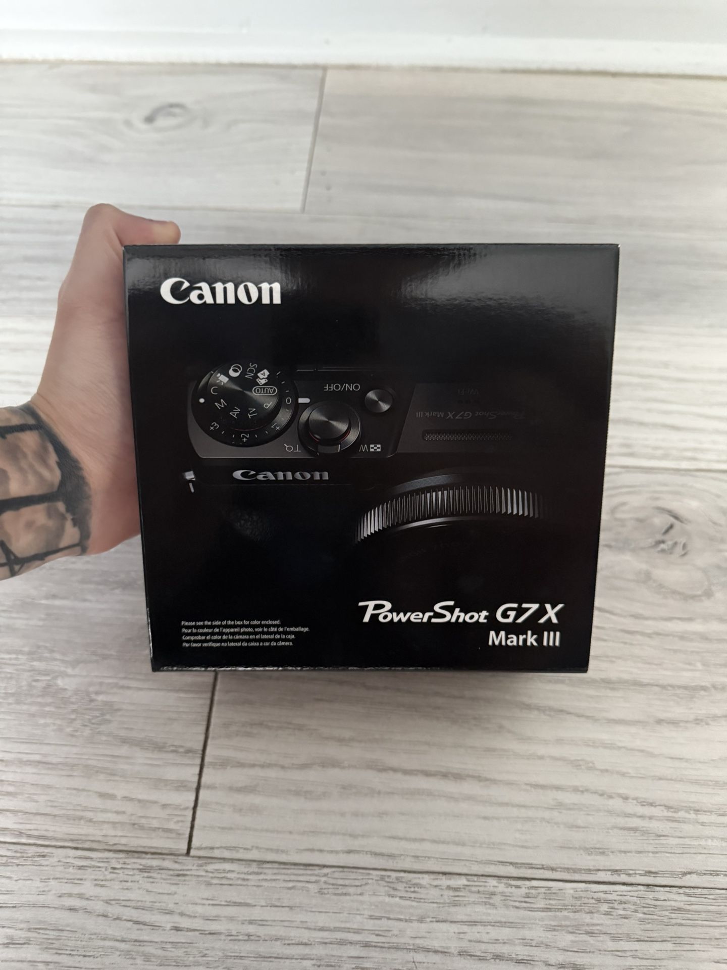 Canon PowerShot G7X Mark III (Silver)
