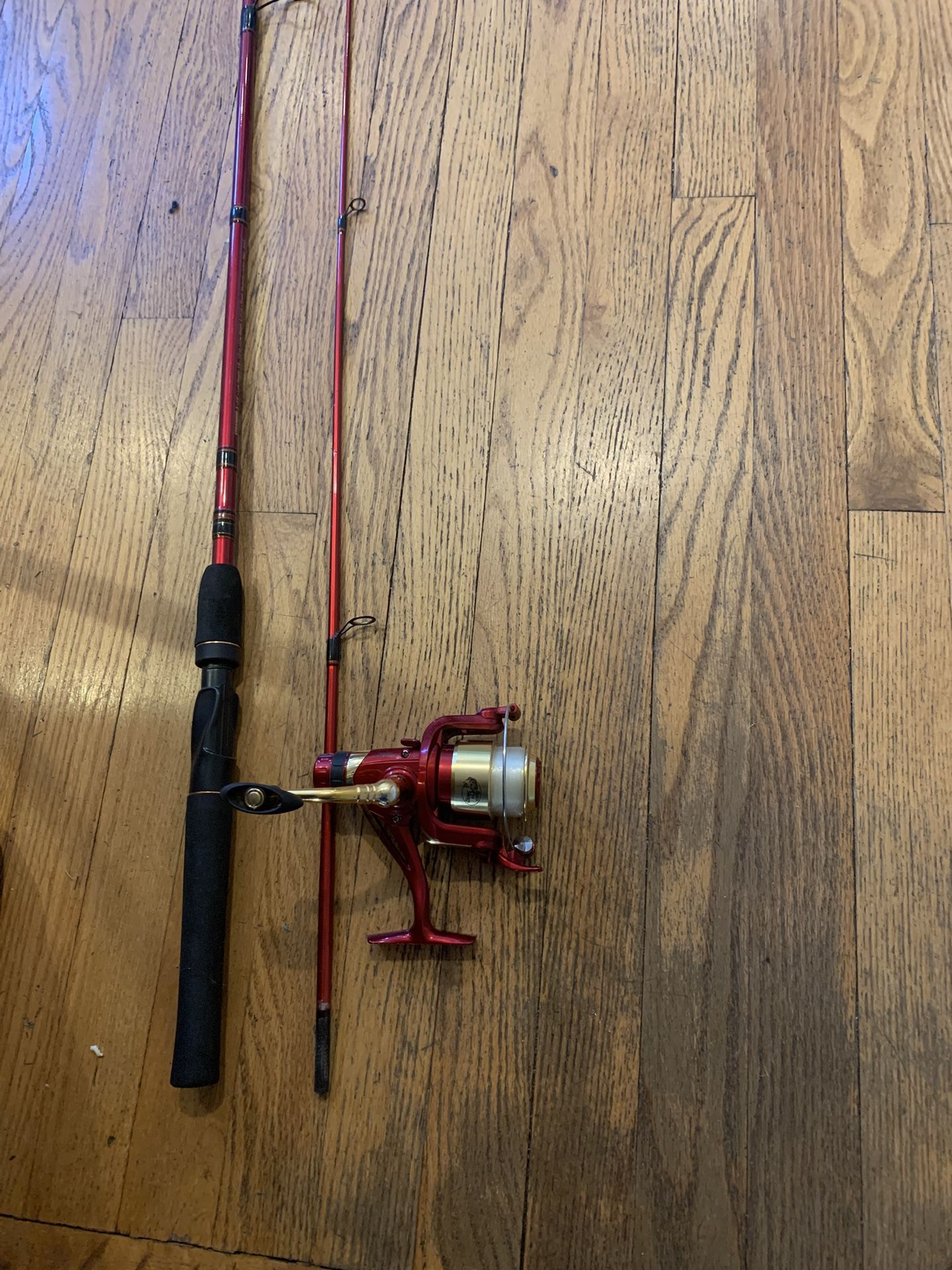 Bass Pro Stampede Spinning Rod And Reel