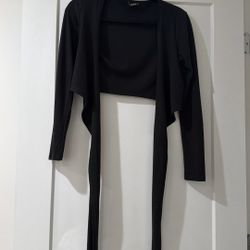 Black Long Sleeve Top