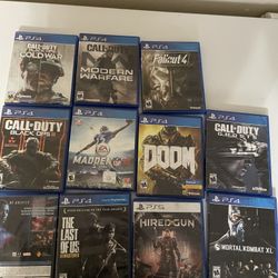 ps4 games (bundle)