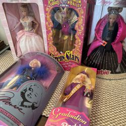 Lot Of Vintage Barbies (New In Box)